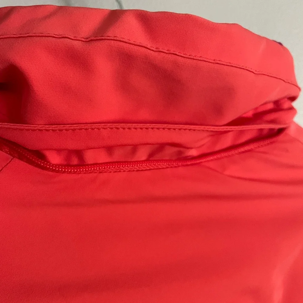 Descente Heat Ski Jacket Womens 10 Med Coral Full‎ Zip Winter Coat Pink